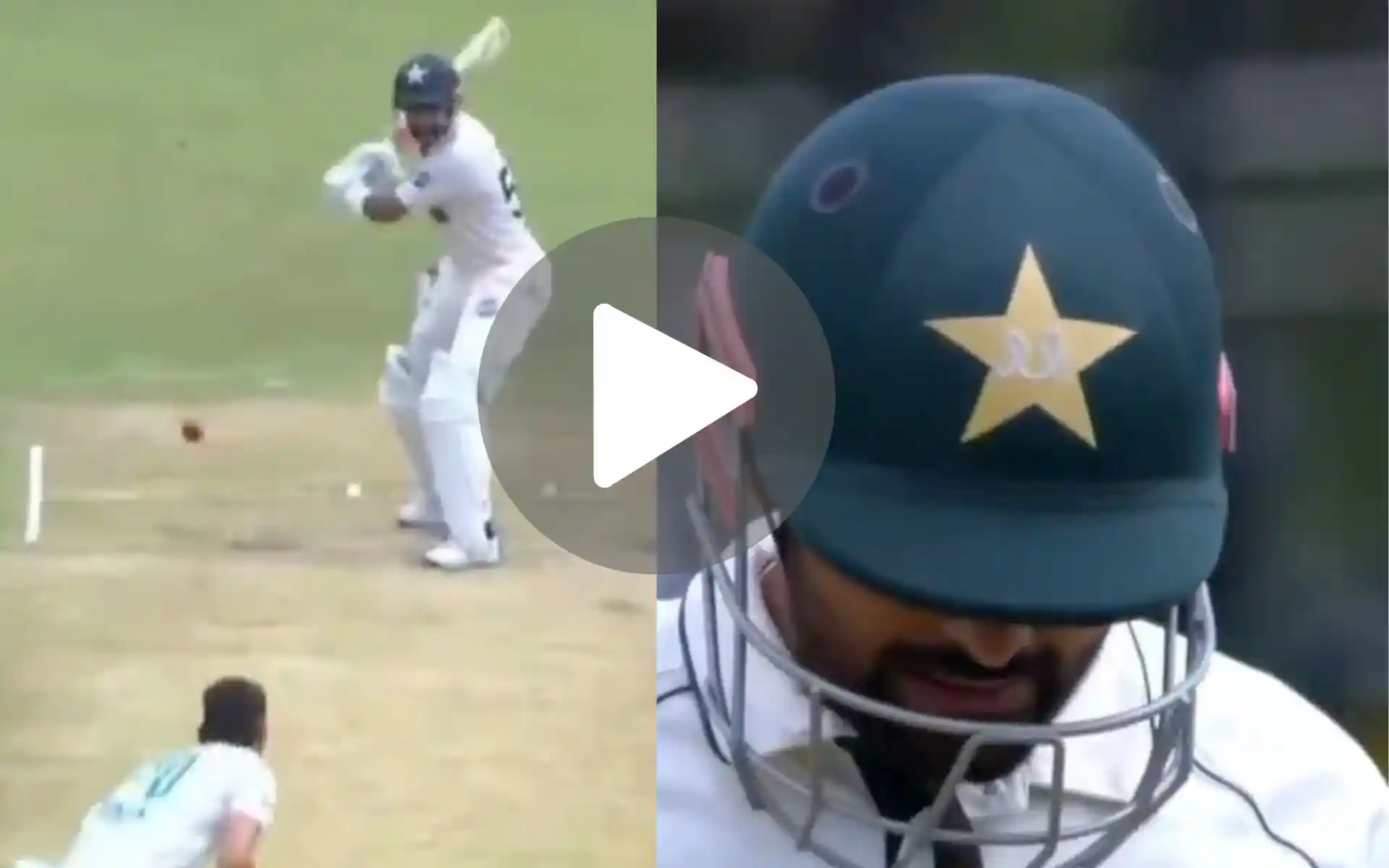 [Watch] Babar Azam Hangs His Head In Shame After Getting Dismissed in 1st Test Vs South Africa